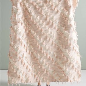 NWOT Anthropologie throw blanket